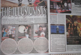 Magician Philip on Bangalore Mirror - The Illusionists